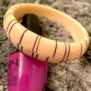 Vintage bangle statement bracelet